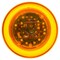 Truck-Lite 10 Series, Led, Yellow Round, 3 Diode, Marker Clearance Light, P2, Fit 'N Forget M/C, 12-24V 10256Y - alternate 4